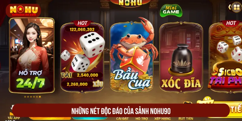Nohu90 – Cổng game tốc độ cao, thanh toán minh bạch 2025 Nohu90 gây ấn tượng nhờ trải nghiệm giải trí nổi bật
