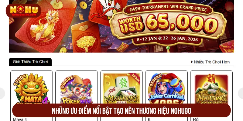 Có Nên Chơi NOHU90 Không? Đánh Giá Chi Tiết Từ A-Z Những ưu điểm nổi bật tạo nên thương hiệu NOHU90